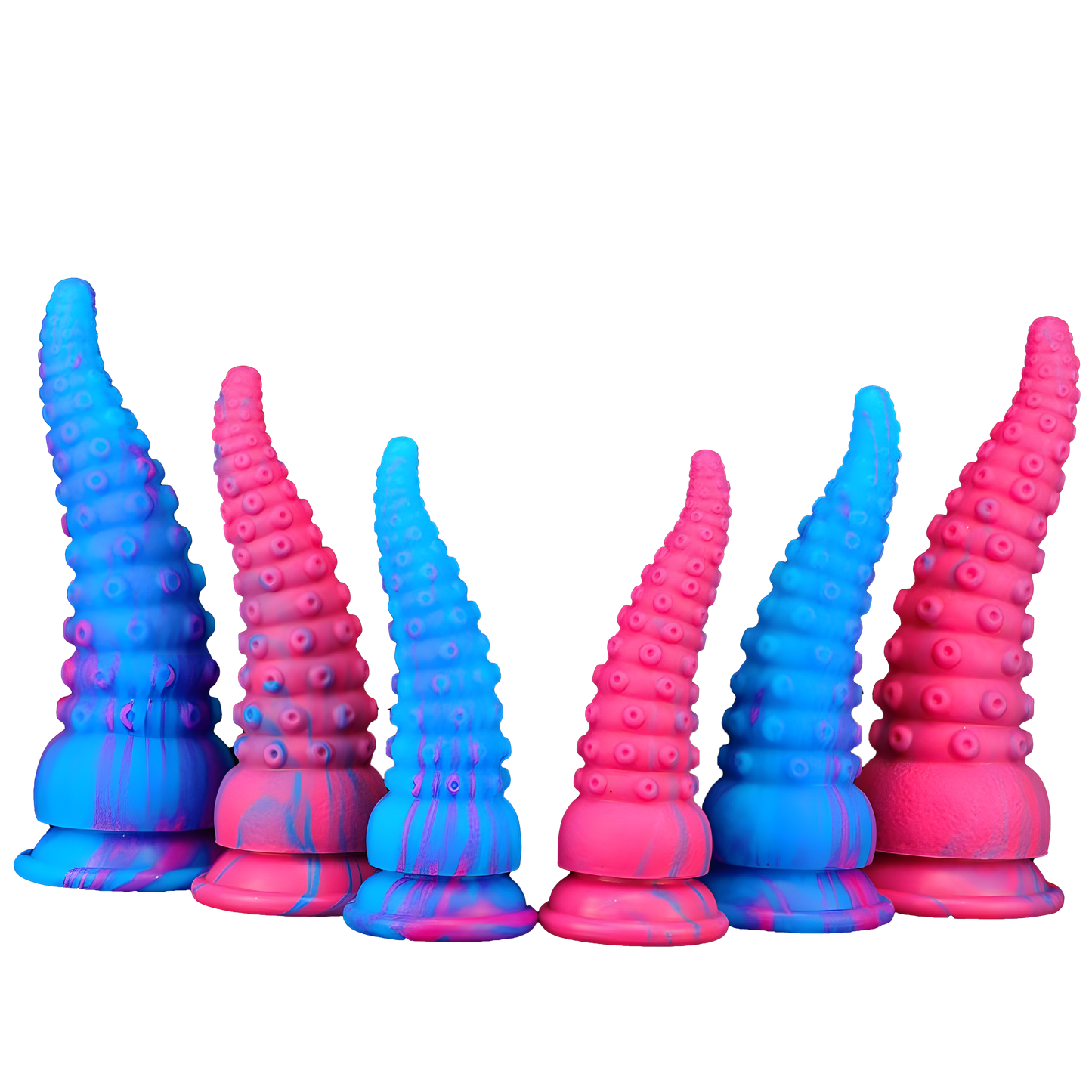 DildoPhantasy - BrightTentacles - Vibrant Coloured Tentacle Dildos