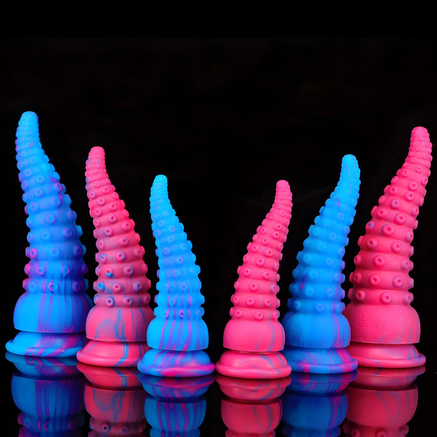 DildoPhantasy - BrightTentacles - Vibrant Coloured Tentacle Dildos