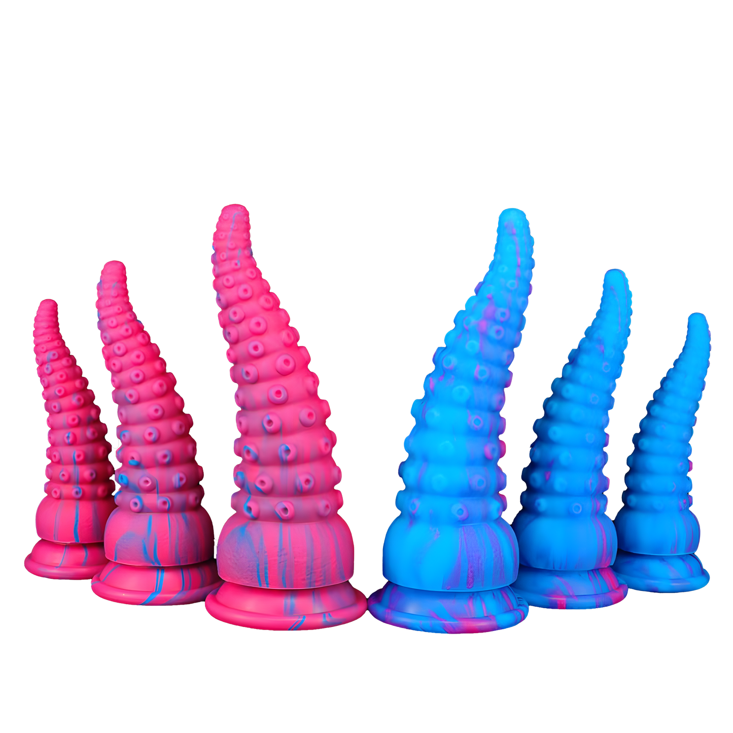 DildoPhantasy - BrightTentacles - Vibrant Coloured Tentacle Dildos