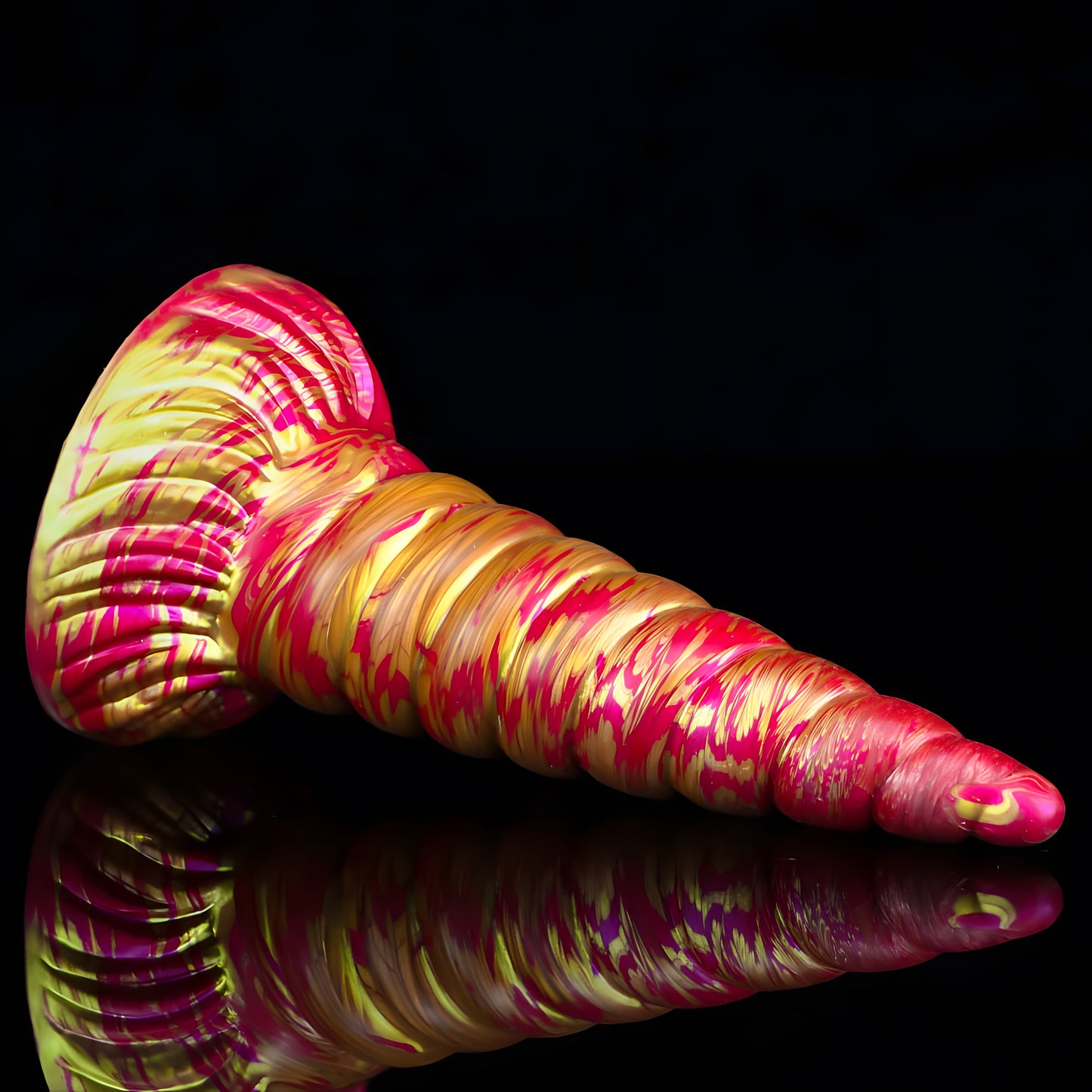 DildoPhantasy™ - Glittering Spiral - Glitter Animal Dildos