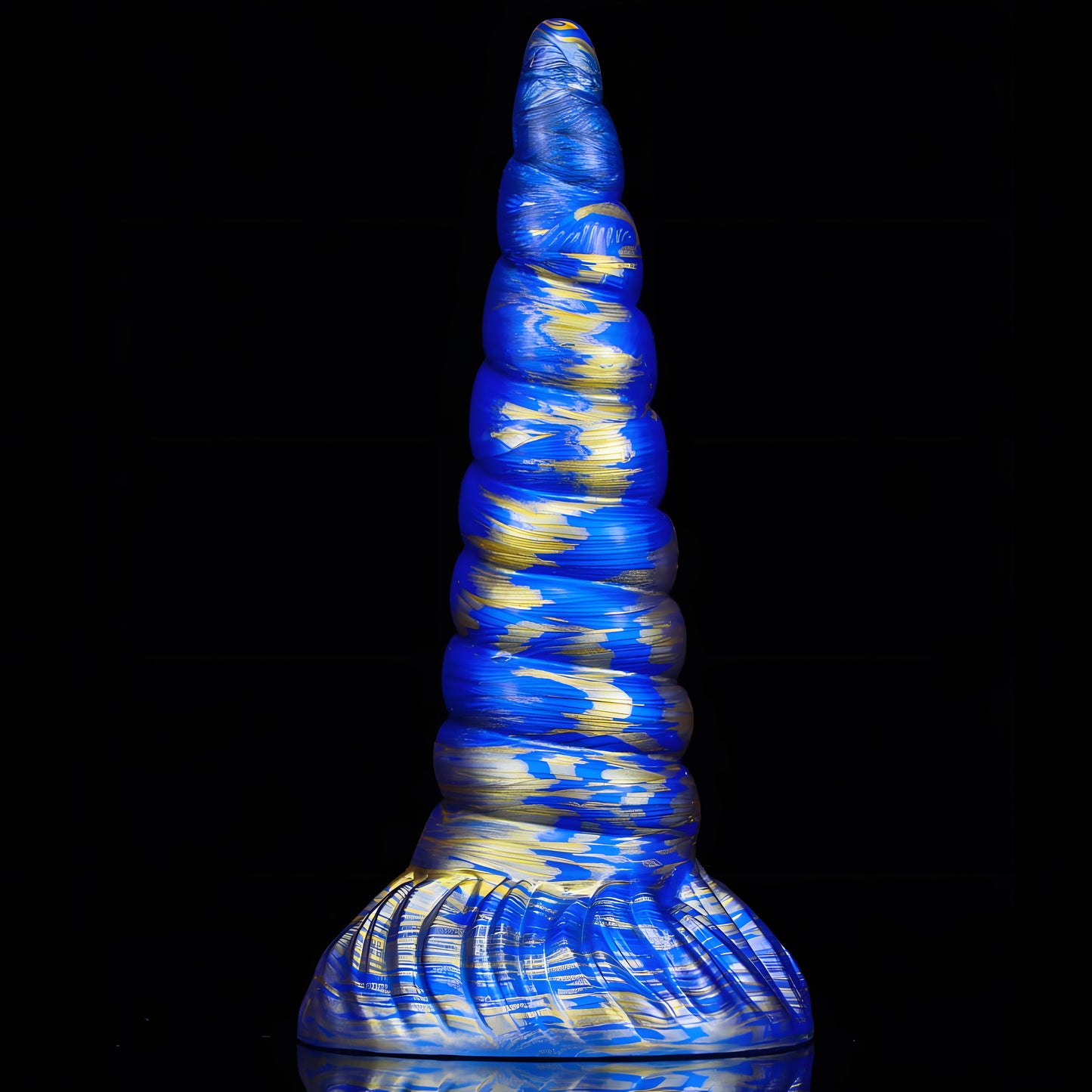 DildoPhantasy™ - Glittering Spiral - Glitter Animal Dildos