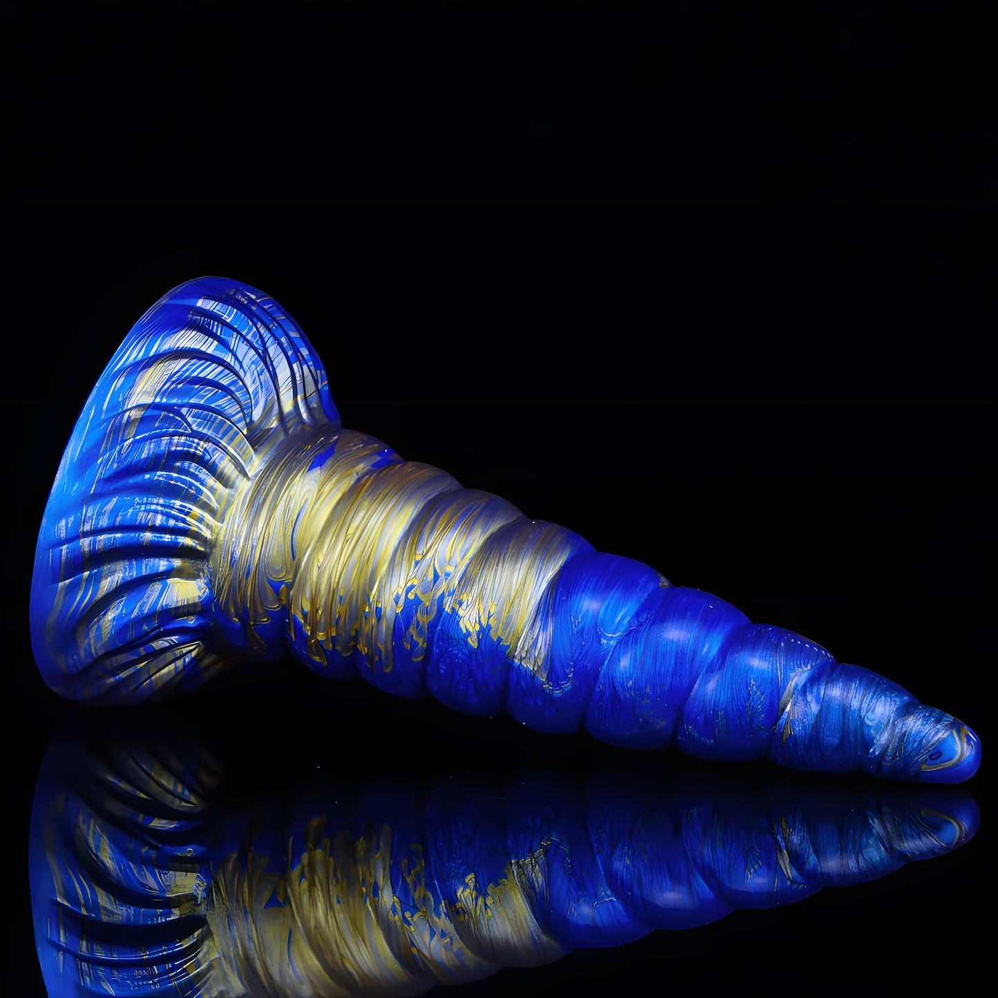 DildoPhantasy™ - Glittering Spiral - Glitter Animal Dildos