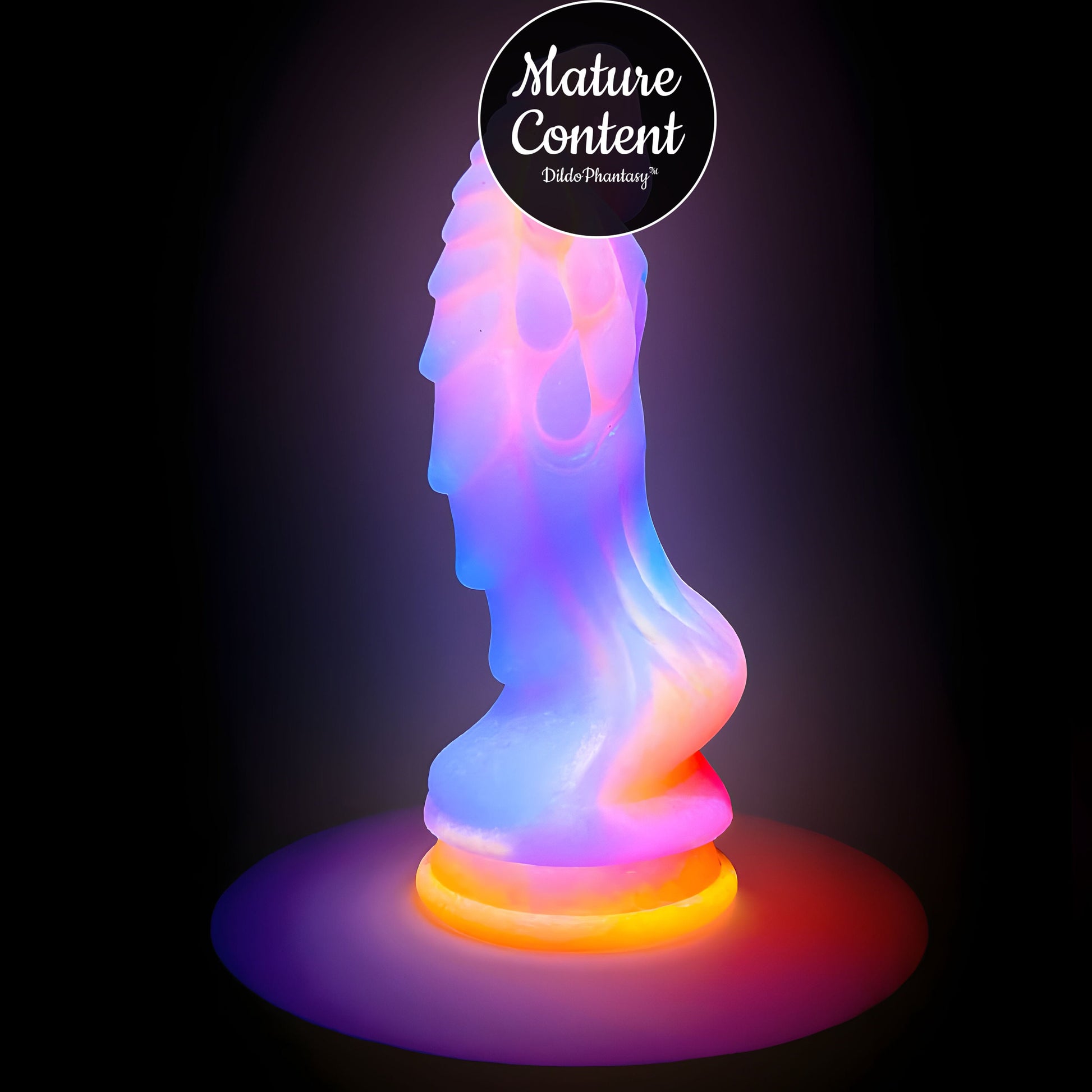 DildoPhantasy™ - AstroDragon - Vibrant Glowing in the Dark dragon dildo