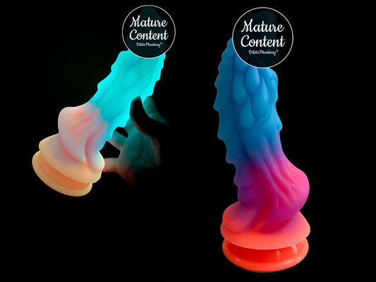 DildoPhantasy™ - LumniDragon - Vibrant Glowing in the Dark dragon dildo