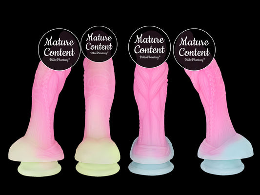 DildoPhantasy™ - PinkHydra - Vibrant Pink playful dildo