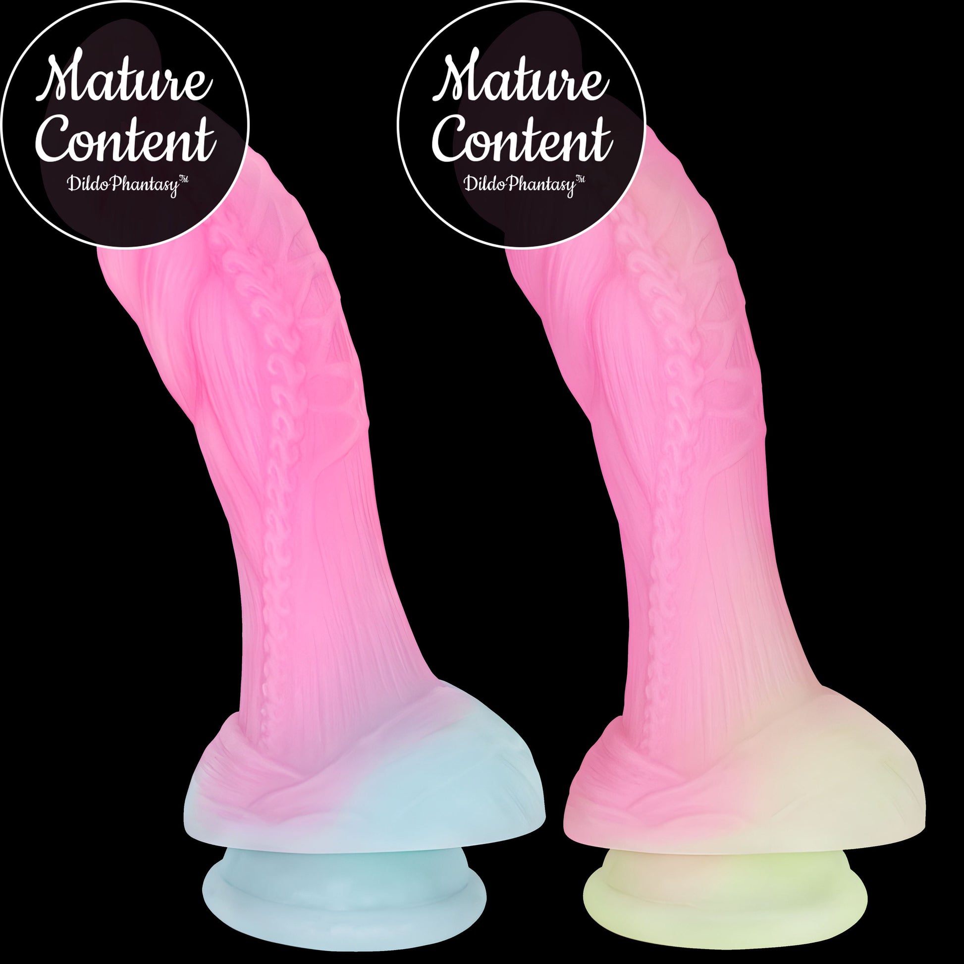 DildoPhantasy™ - PinkHydra - Vibrant Pink playful dildo