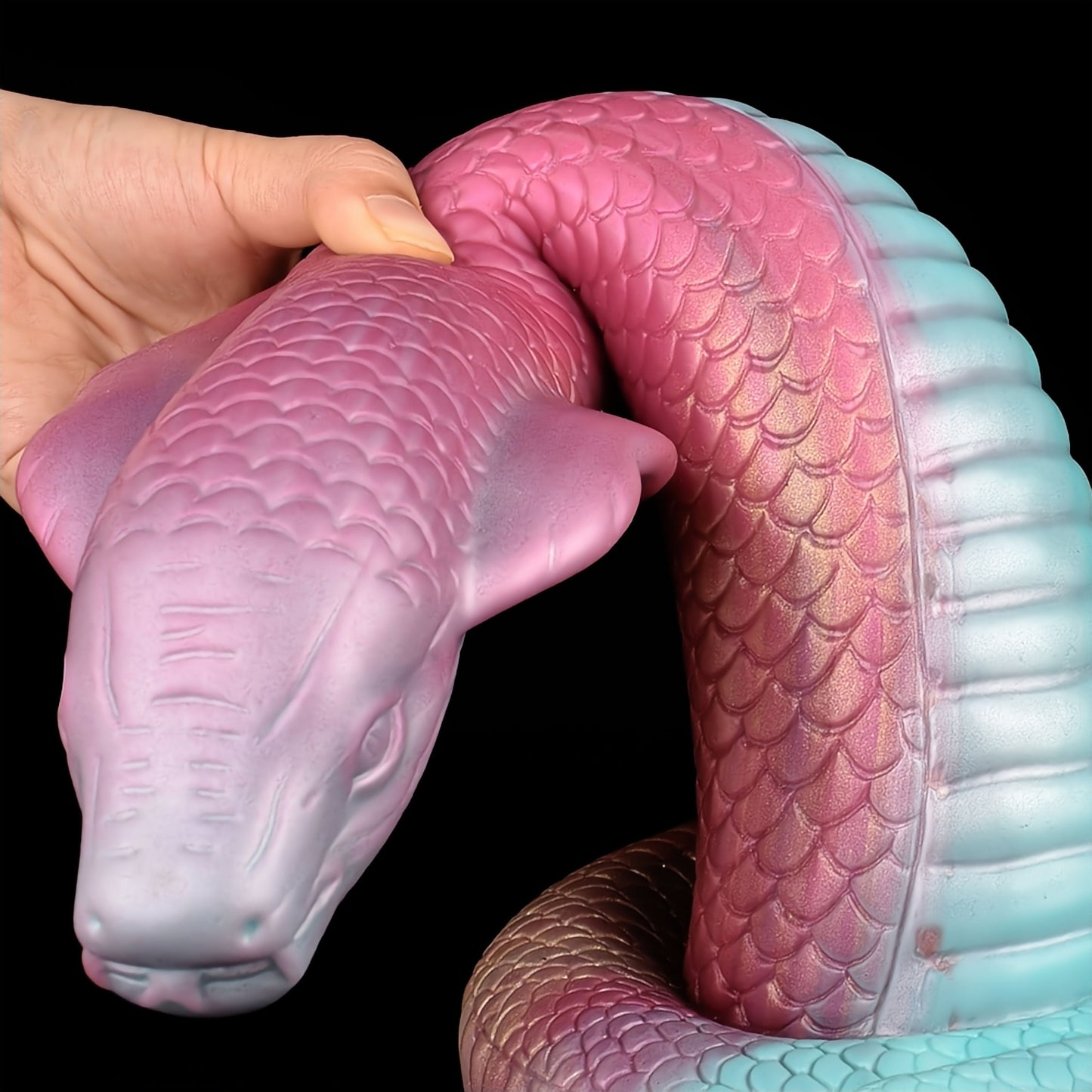 DildoPhantasy™ | CobraPleasure - huge cobra shaped Dildo, experienced anal training