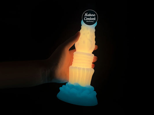 DildoPhantasy™ | Icetorch - Lumnicent Dildo in a Fascinating Ice Sculpture Shape